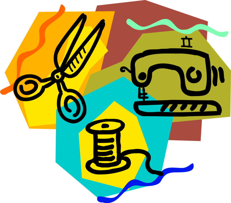 Picture Stock Machine Scissors And Image Illustration Clipart (796x700), Png Download