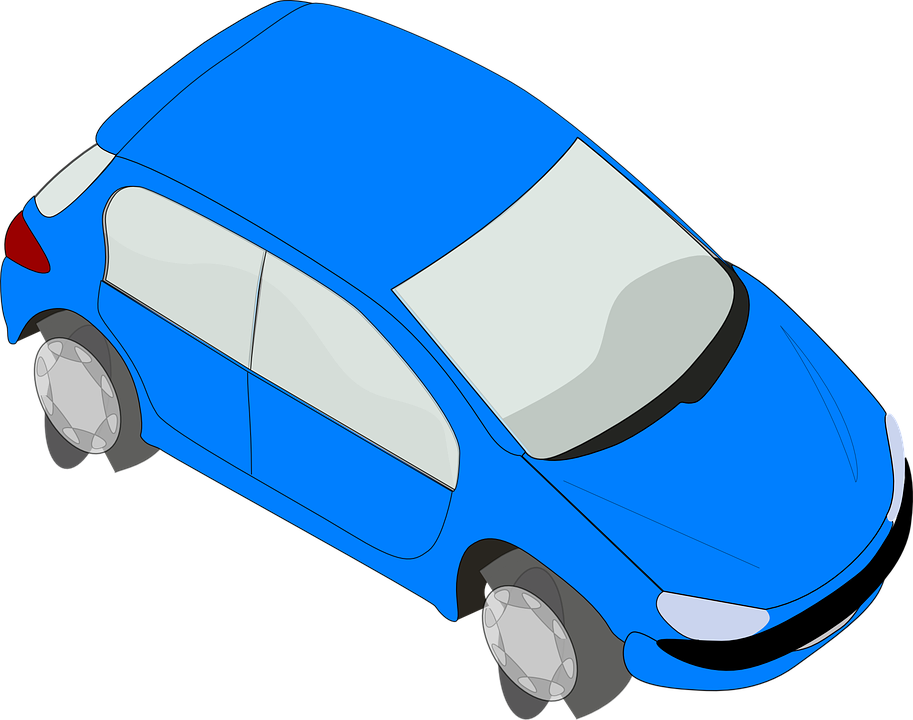 Blue Car Clipart Transport Car - Png Download (913x720), Png Download