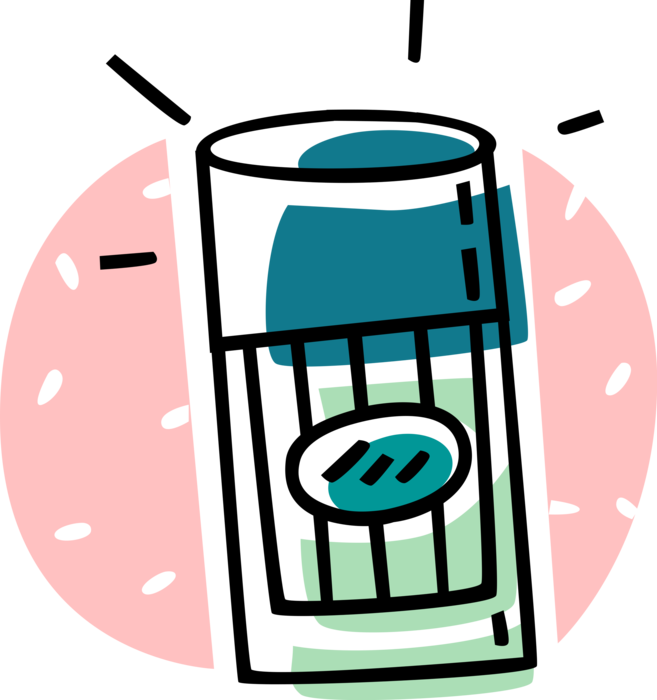 Vector Illustration Of Deodorant Prevents Body Odor Clipart - Full Size