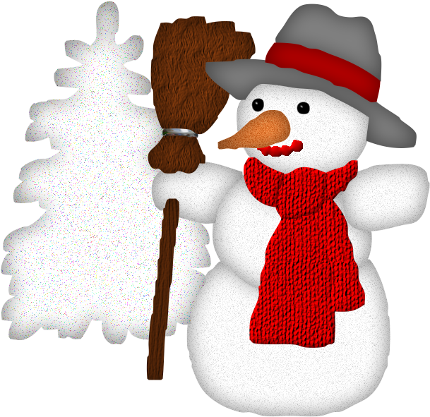 *✿**✿*muñeco De Nieve*✿**✿* Snowmen Clipart (626x600), Png Download