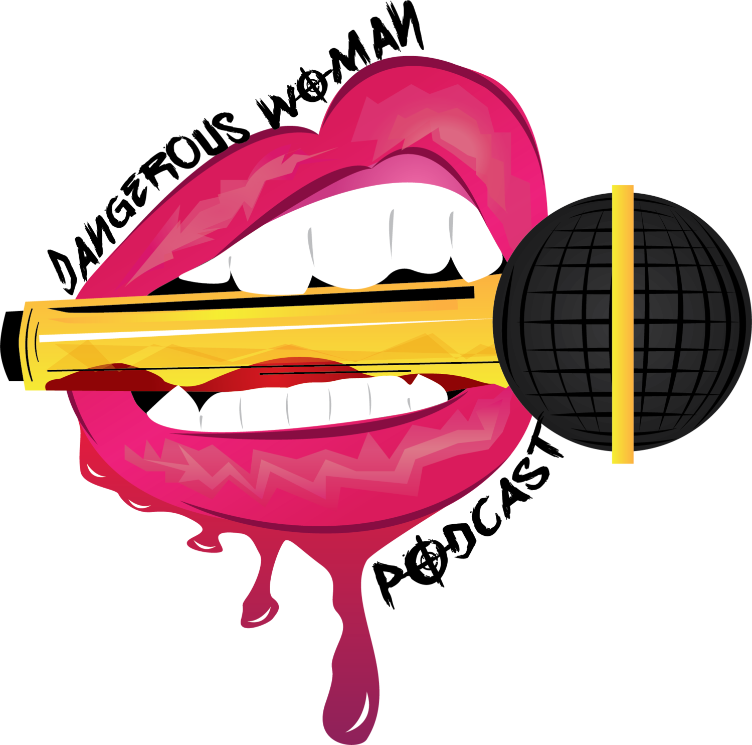 Dangerous Woman Podcast By Marlie Williams & Colleen Clipart (1500x1485), Png Download