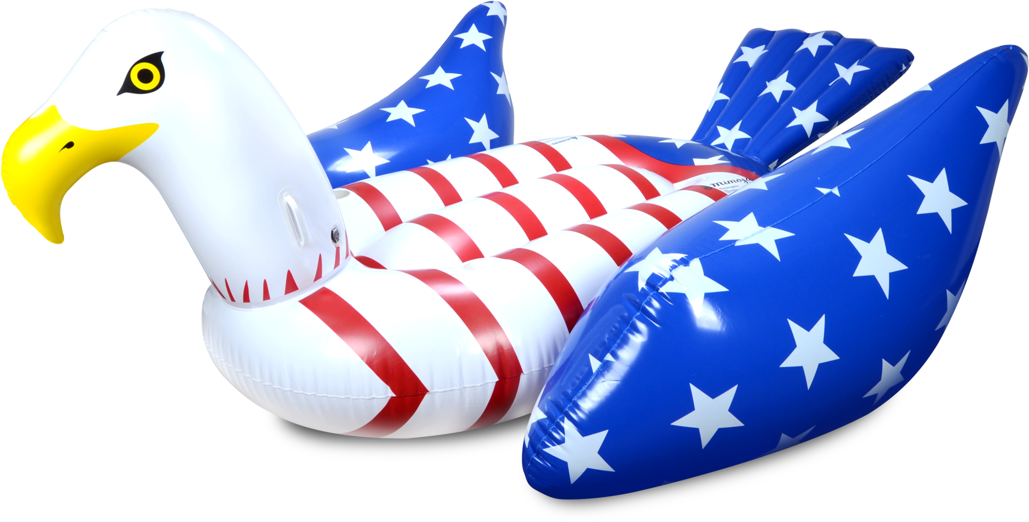 Giant Inflatable Bald Eagle Pool Toy Float Clipart (2048x1699), Png Download