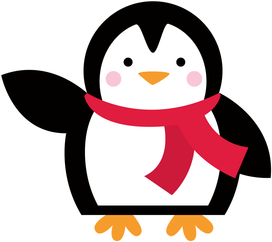 Penguin Party, Image Noel, Penguin Illustration, Say Clipart (900x802), Png Download