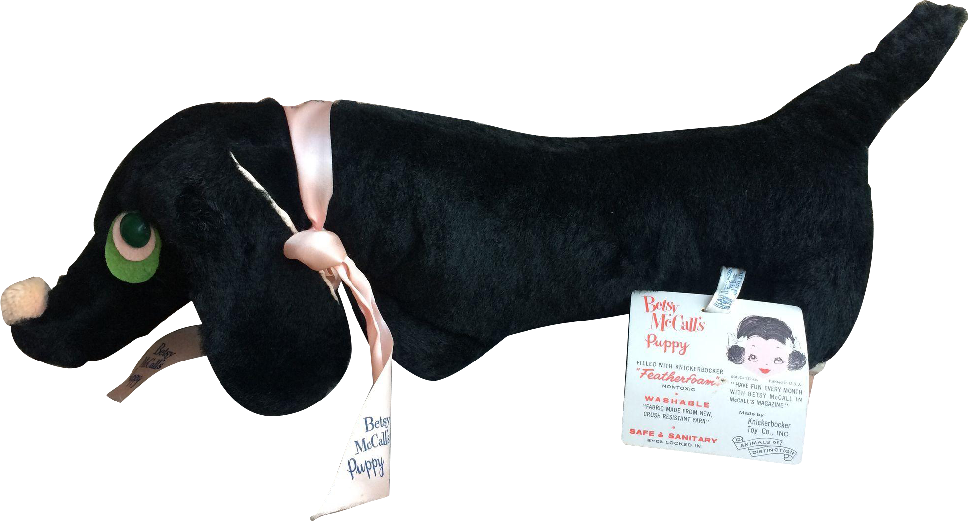 Betsy Mccall's Puppy Dog Rare 1950's Mint With Tags Clipart (1957x1957), Png Download