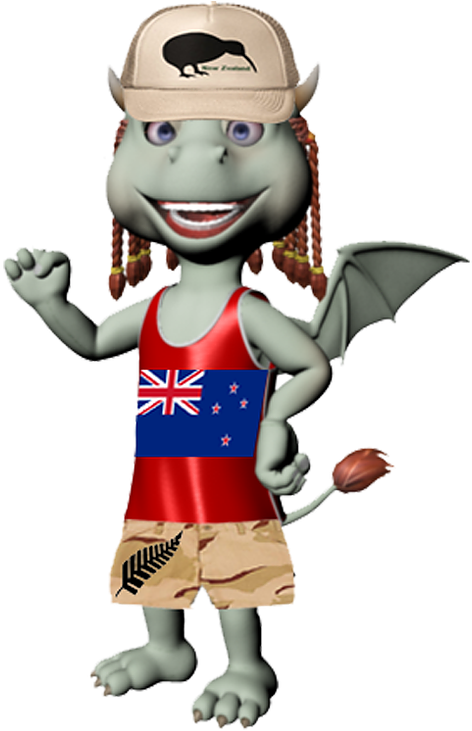 New Zealand Minosaur Friend For Girls Clipart (784x784), Png Download