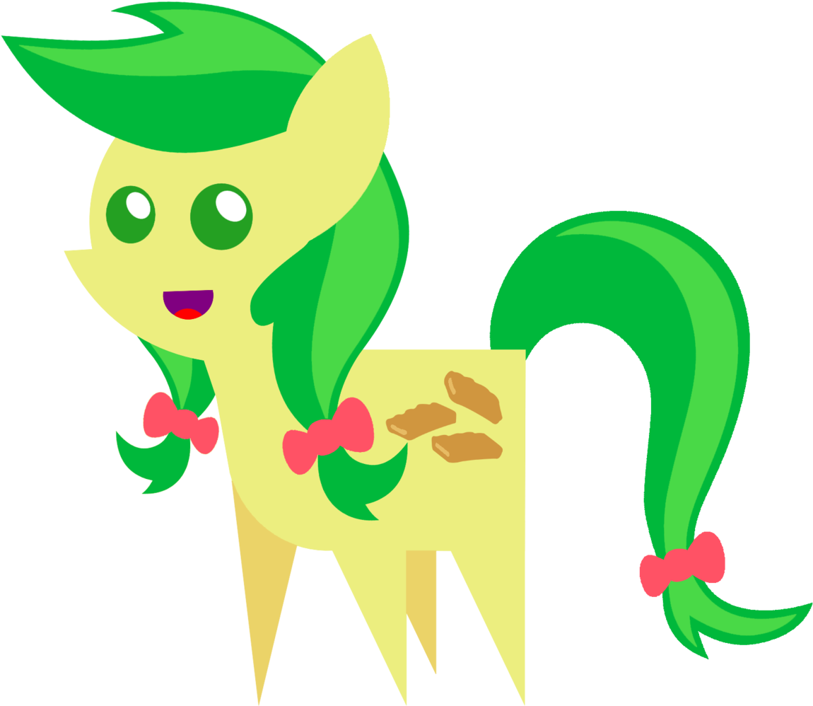 Apple Fritter, Cute, Pointy Ponies, Safe, Solo Clipart (1178x1024), Png Download
