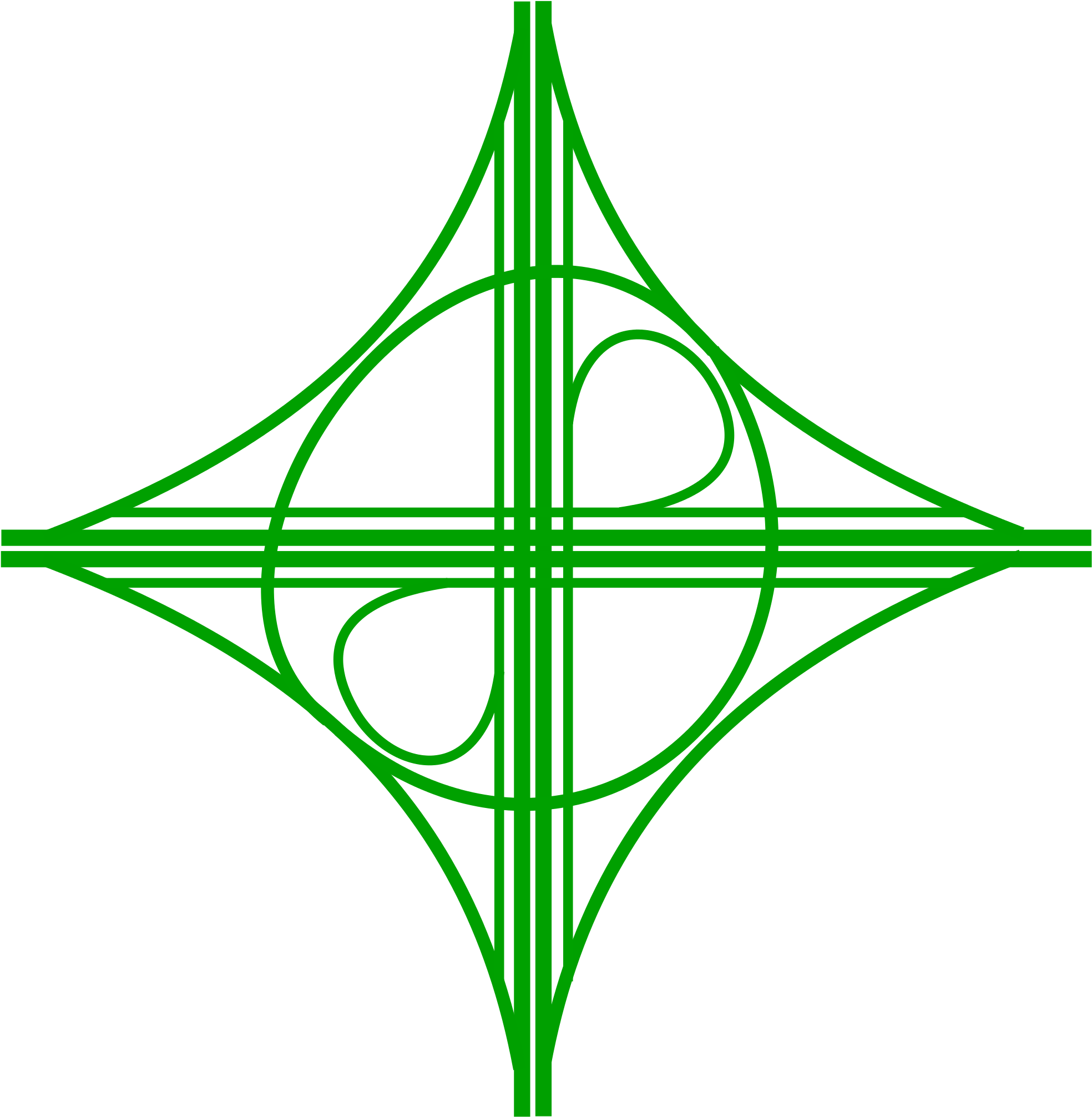 91 St Interchange Upgraded To Full Cloverstack Or Clipart (2000x2044), Png Download