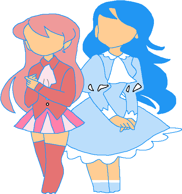 Cotten Candy Twins Clipart (700x700), Png Download