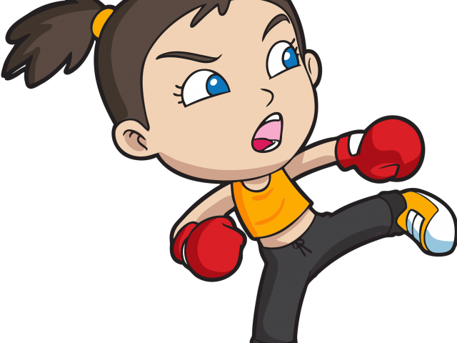 Mixed Martial Arts Clipart Girl - Png Download (640x480), Png Download