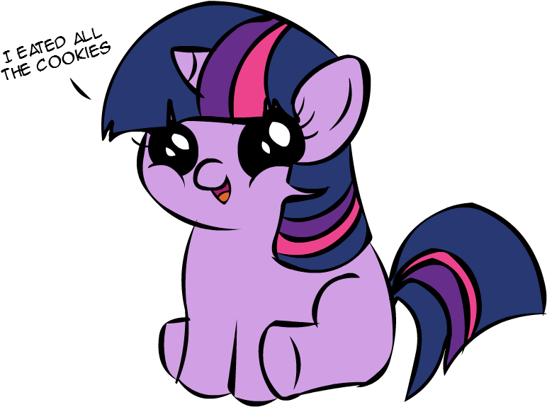 Mixermike622, Cute, Filly, Safe, Twiabetes, Twilight Clipart (844x668), Png Download