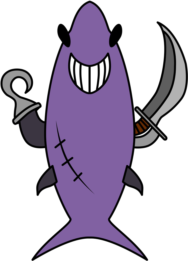 Shark Team Clipart (850x1202), Png Download