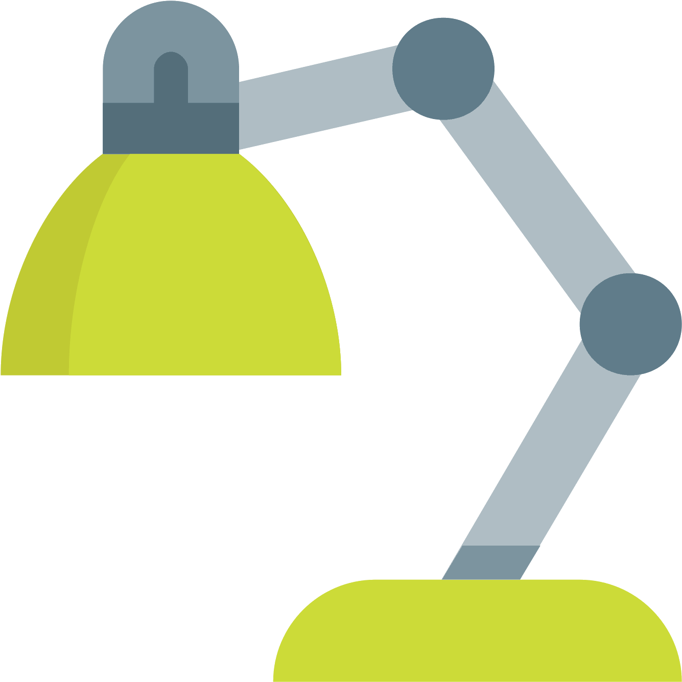 Desk Lamp Icon Clipart (1600x1600), Png Download