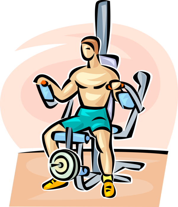 Clip Art Transparent Library Strength Training Equipment - Png Download (601x700), Png Download