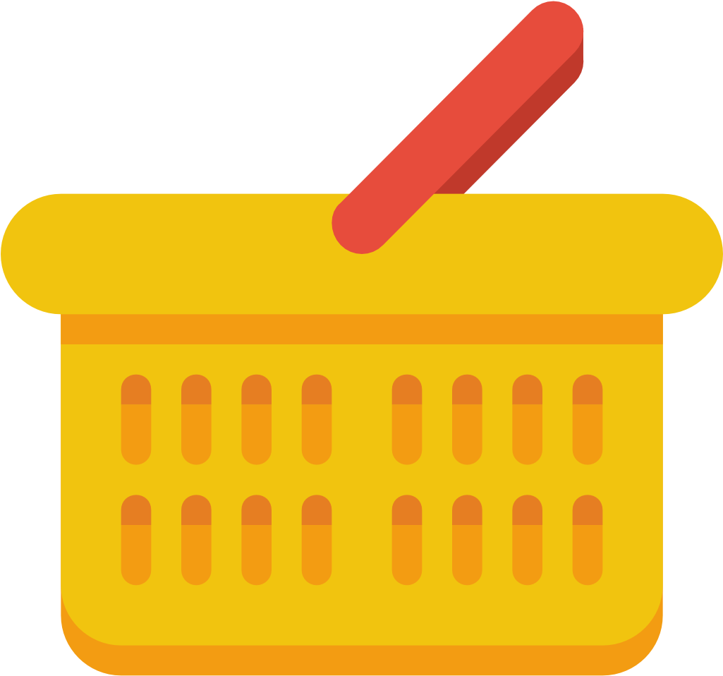 Basket Icon Clipart (1024x1024), Png Download