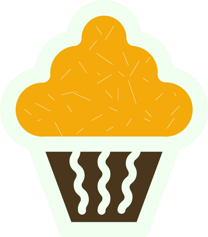 German Chocolate With Pecan, Coconut, Caramel Frosting Clipart (1000x1100), Png Download