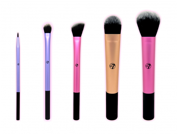W7 Pro-artist Angled Blusher Brush Clipart (600x600), Png Download