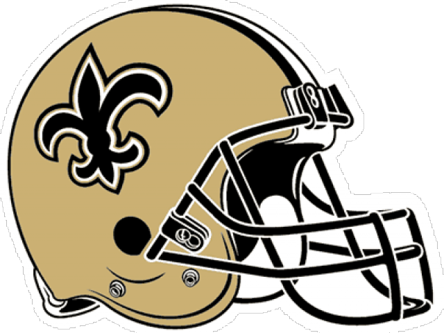 Helmet Clipart Saints - Png Download (640x480), Png Download