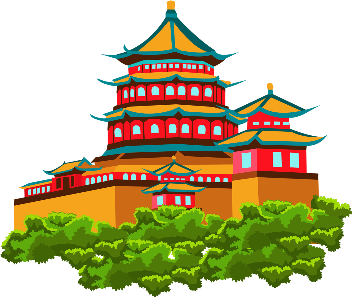 Old Buildings, Clipart, Monuments, Create, Little - Png Download (1280x1071), Png Download