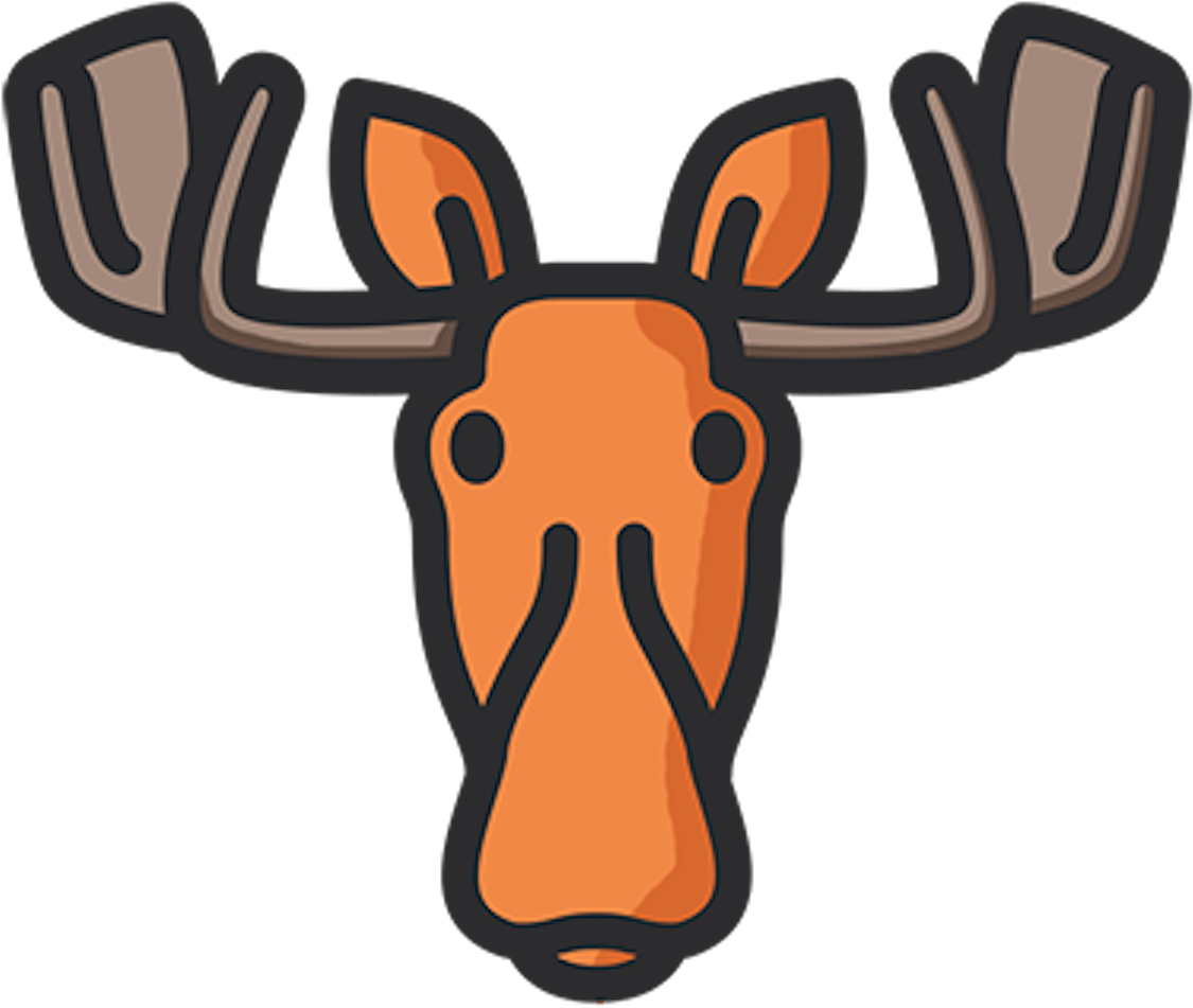 Tabarnapp Moose Logo Clipart (1200x1005), Png Download