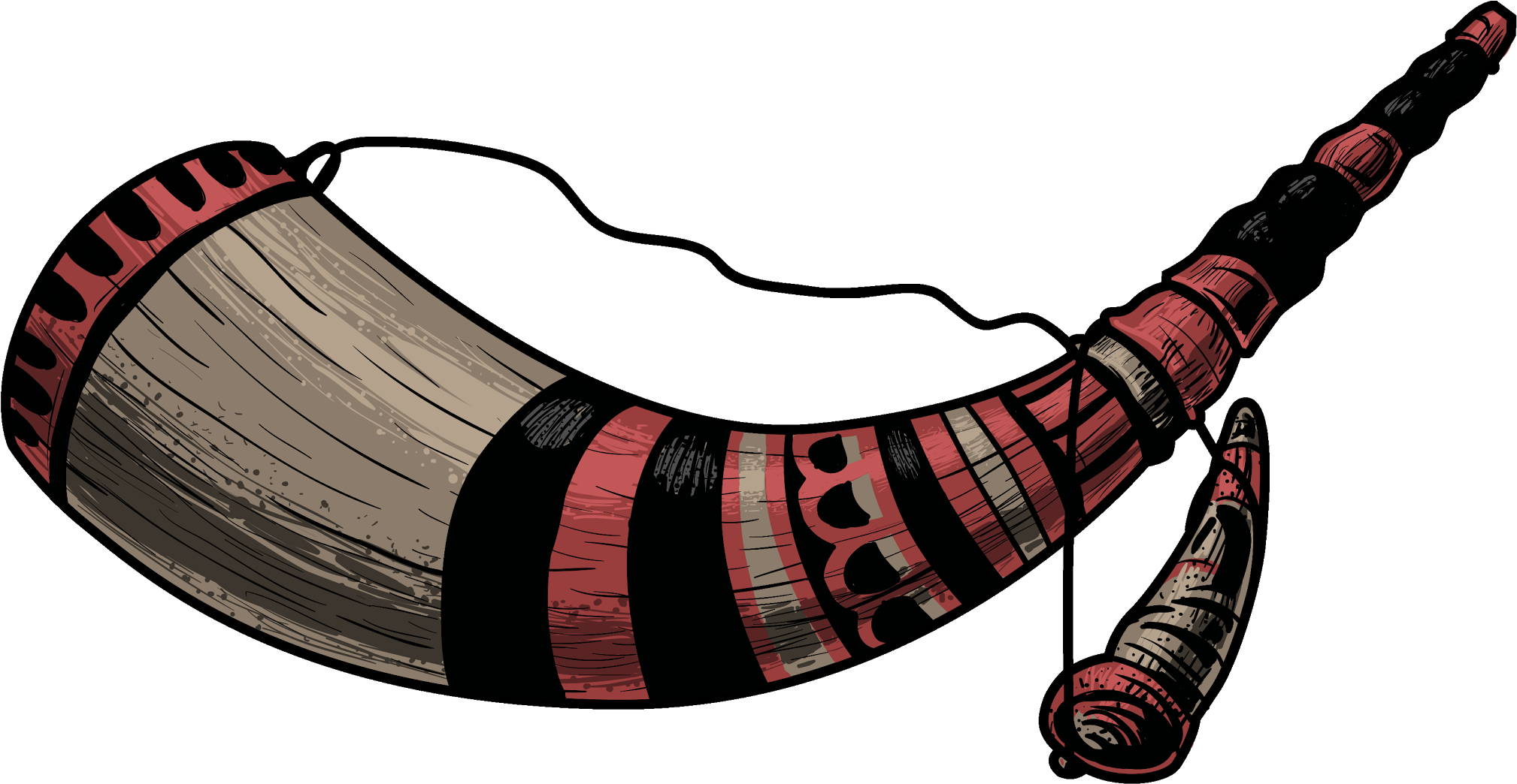 'fungki' Mizo Hmanrua Vector Illustrated Icon By Youngbully Clipart (800x415), Png Download