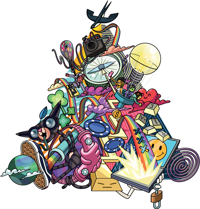 Advidi Private Collection Artwork Clipart (721x726), Png Download