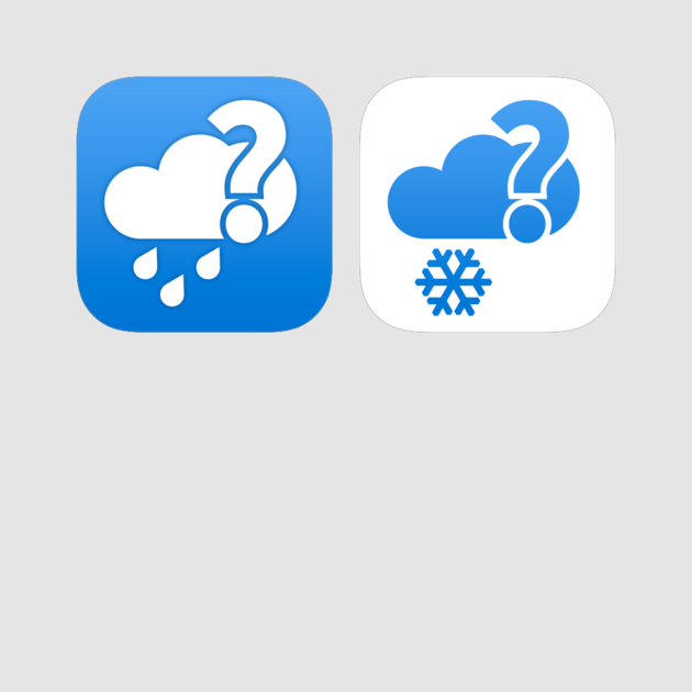 ¿lloverá ¿nevará En App Store Clipart (630x630), Png Download