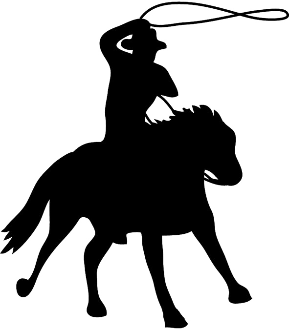 Cowboy Background Image Arts Png Cowboy With Transparent Clipart (591x676), Png Download