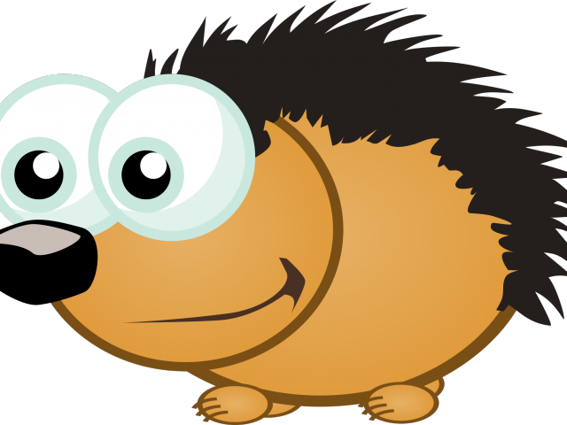 Hedgehog Clipart Cartoon - Png Download (640x480), Png Download