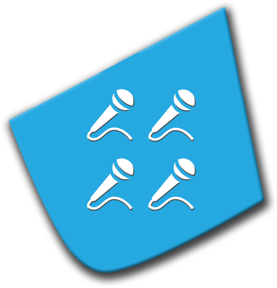 Panel Microphone Swish Clipart (1000x1046), Png Download