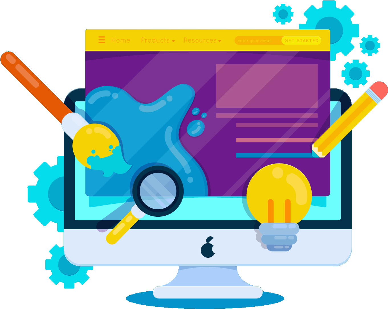 Thinkcode Is The Best Website Development Company In Clipart Full Size Clipart 2508708 Pinclipart