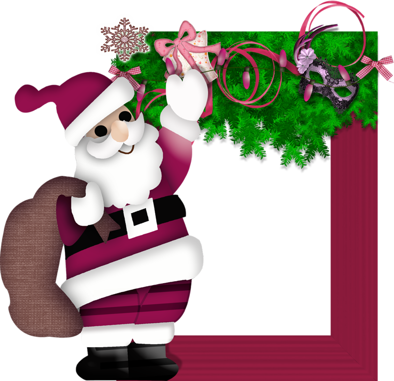 Cadres De Noel,png,frames Clipart (600x581), Png Download