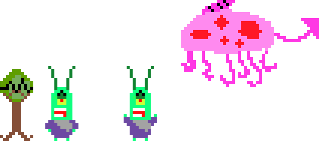 Plankton Boss Clipart (1100x490), Png Download