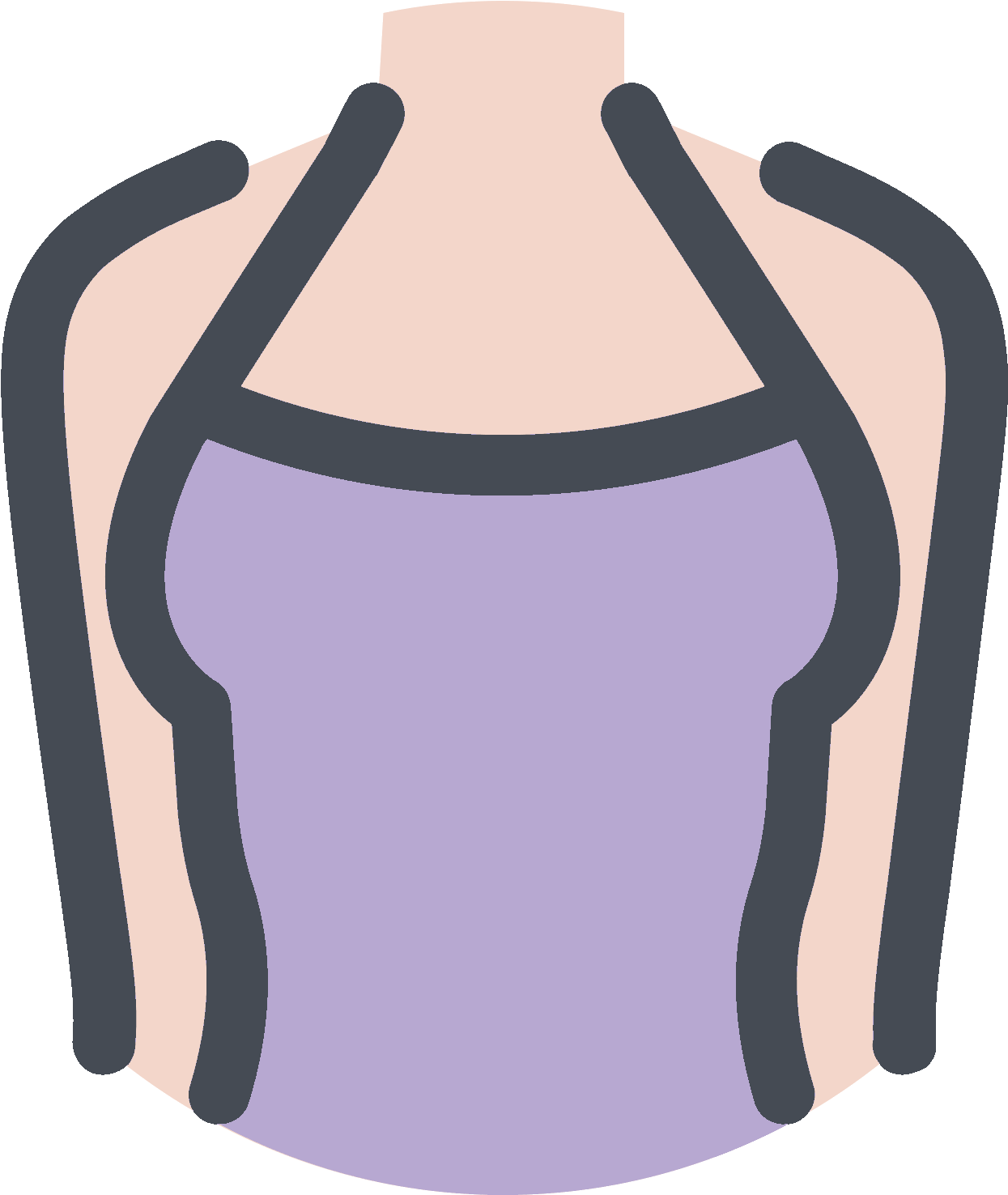 Camiseta Con Tirantes Finos Icon Clipart (1600x1600), Png Download