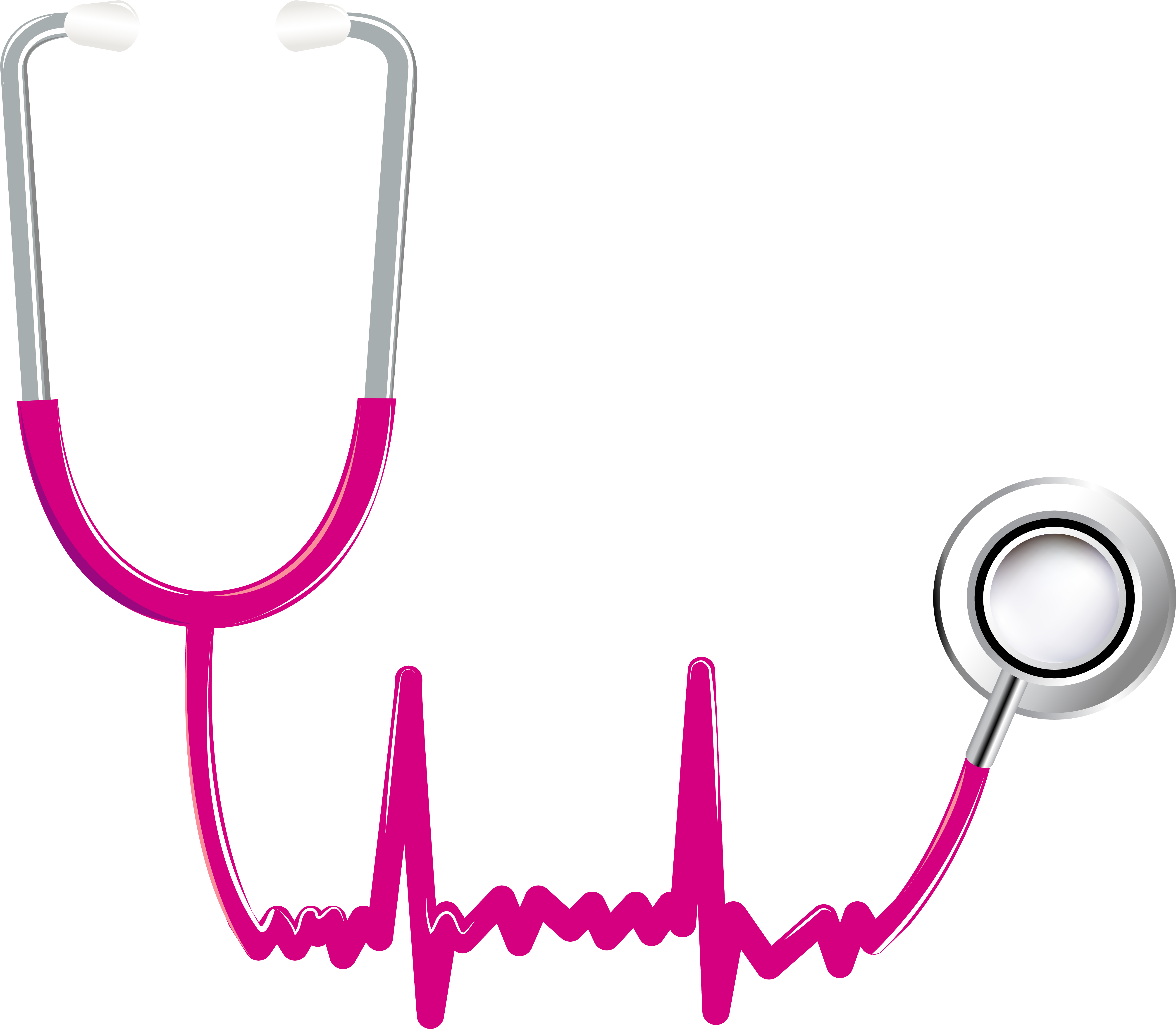 Stethoscope Af Line Clipart (6000x4716), Png Download