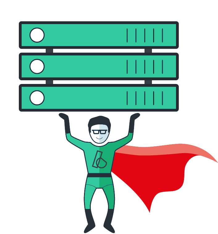 Monitoring And Support In Managed Hosting Clipart (706x758), Png Download