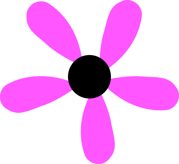 This Free Clip Arts Design Of Magenta Flower - Png Download (600x551), Png Download
