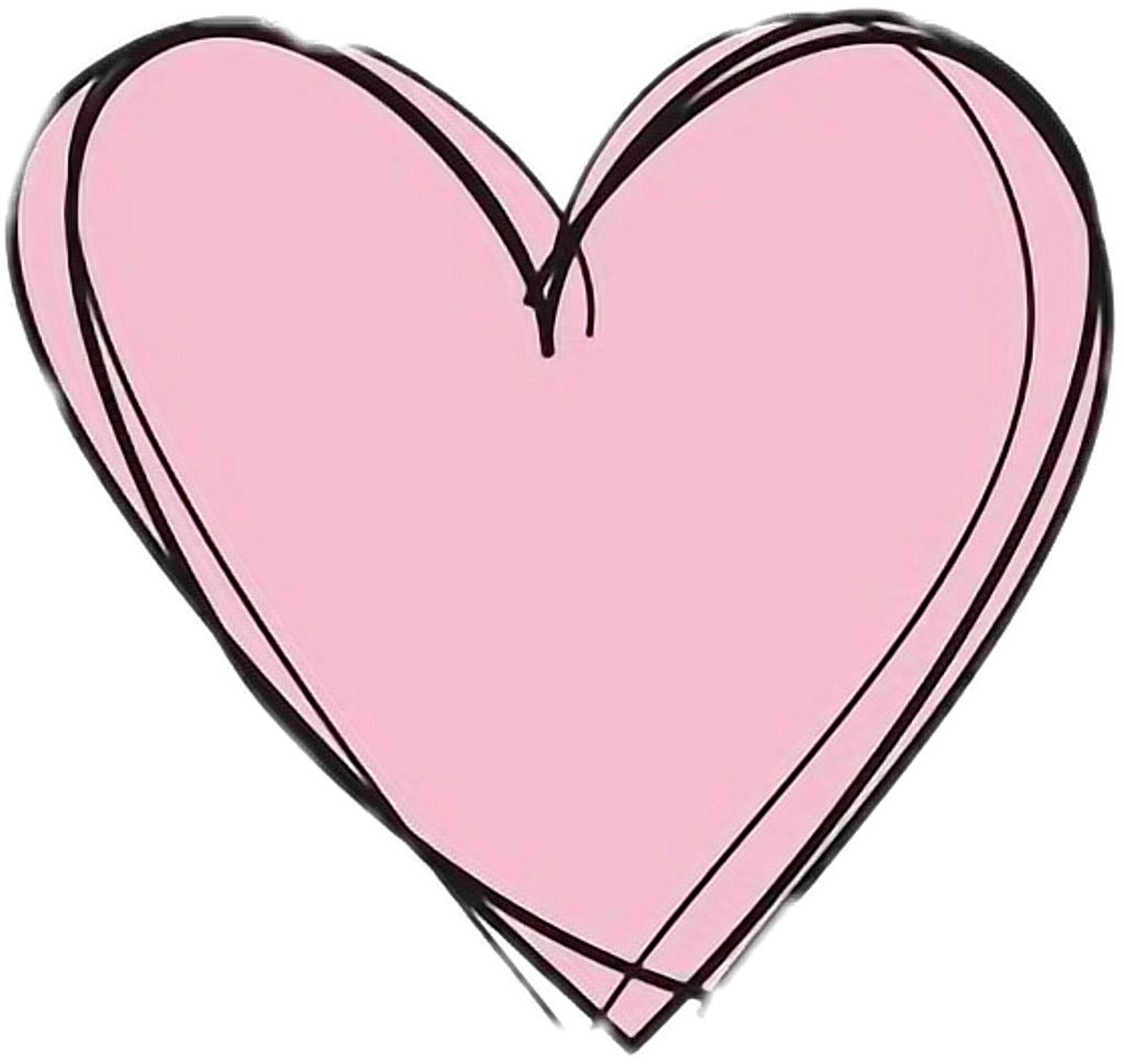 Corazón Pink Tumblr Reputacion Colors Freetoedit Clipart - Full Size