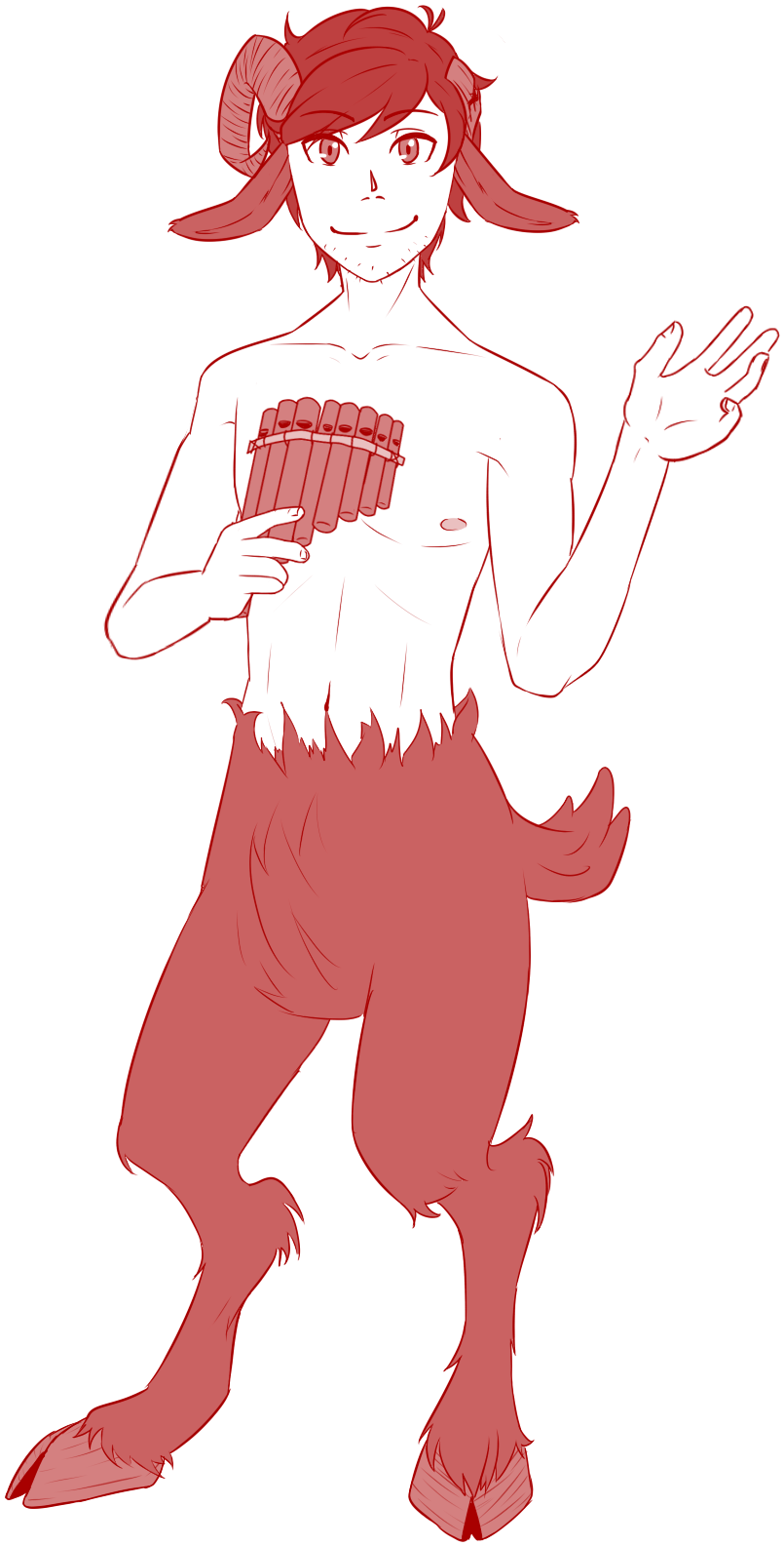 “drew This For The Amazing @sonsoftyphonau Clipart (814x1594), Png Download