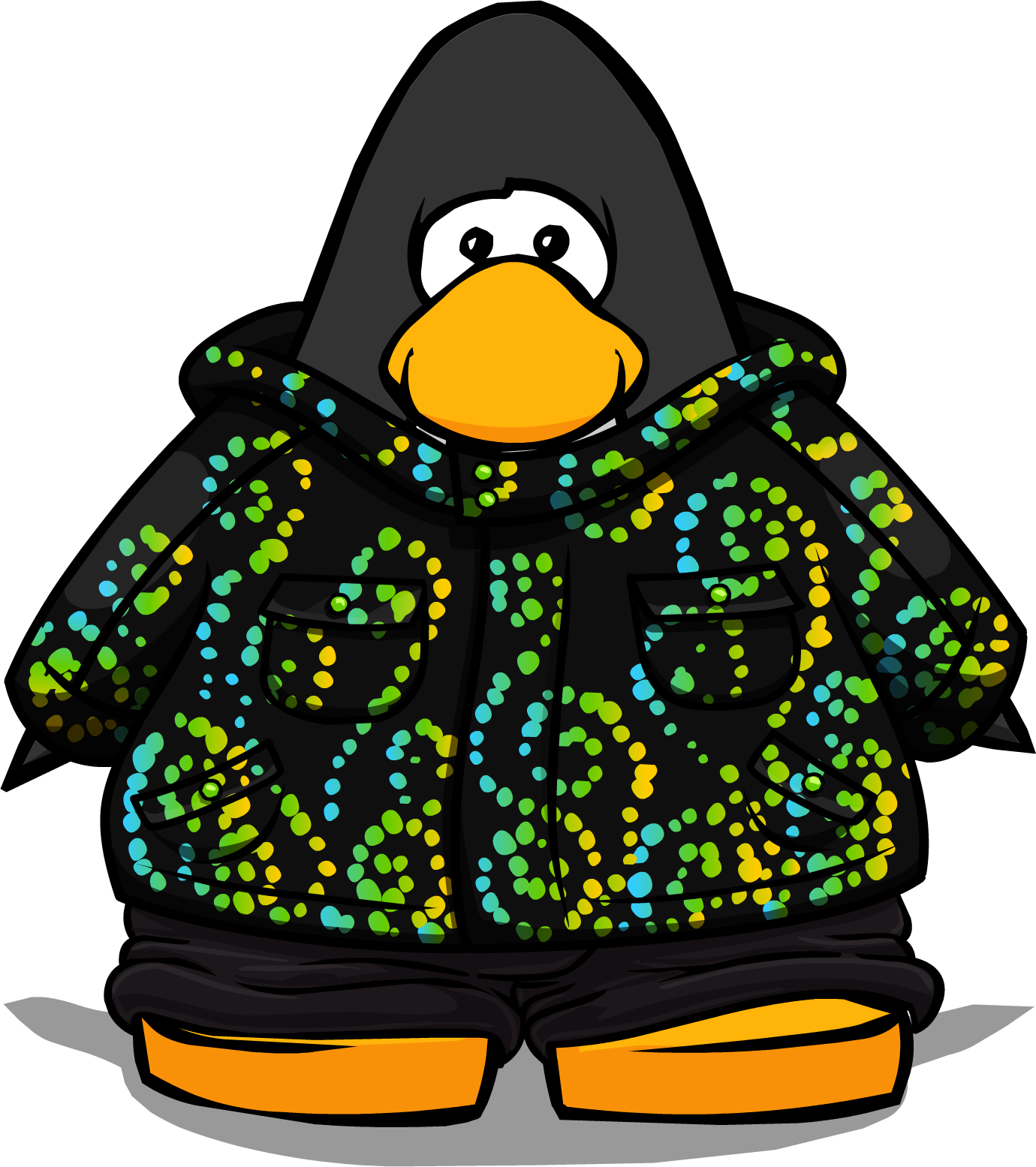 Black Whirlpool Snowsuit Pc Clipart (1380x1555), Png Download