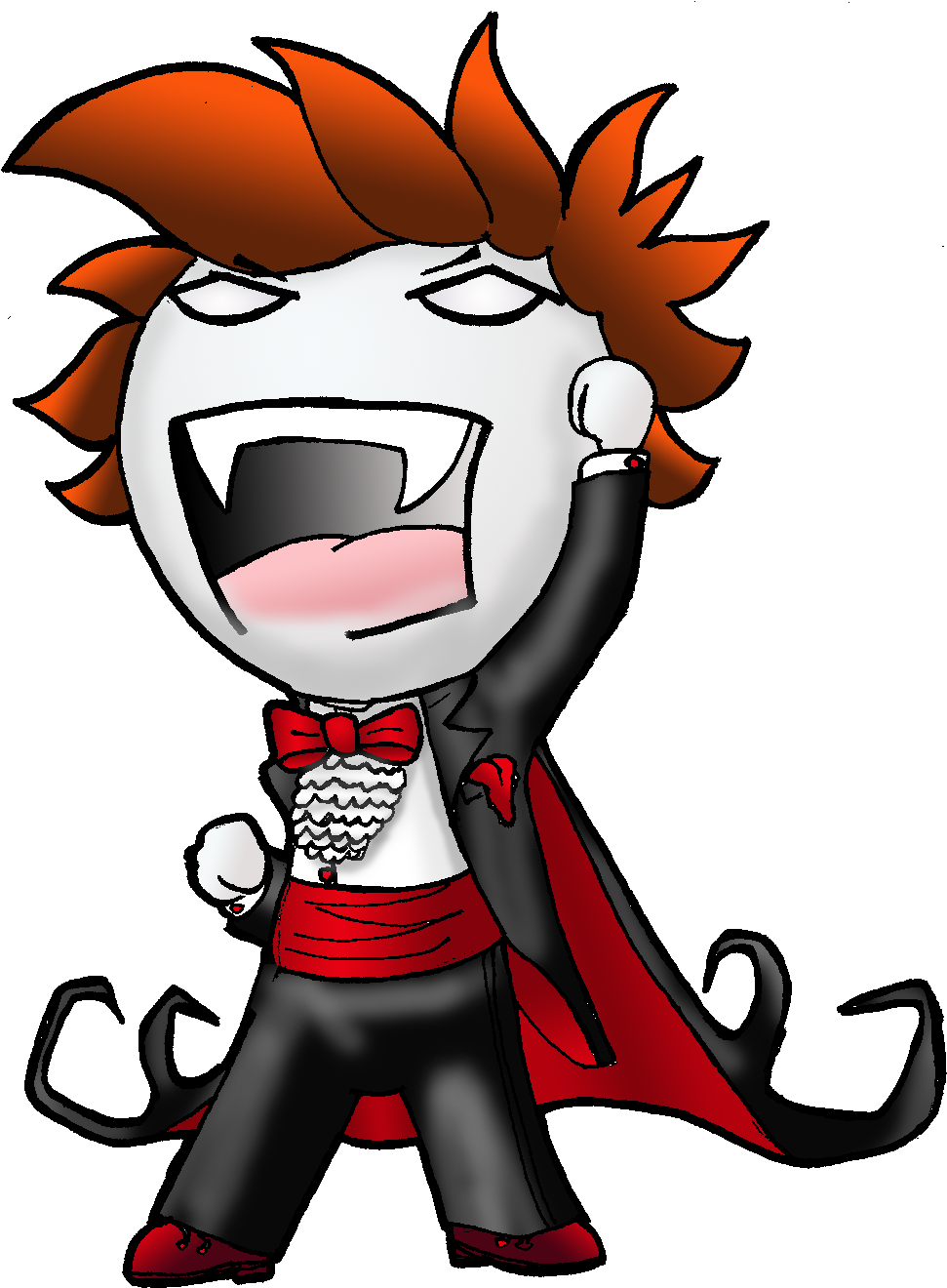 Open Source Vampire Clipart (1152x1656), Png Download