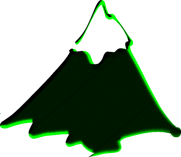 Mountain Rune Clipart (600x523), Png Download