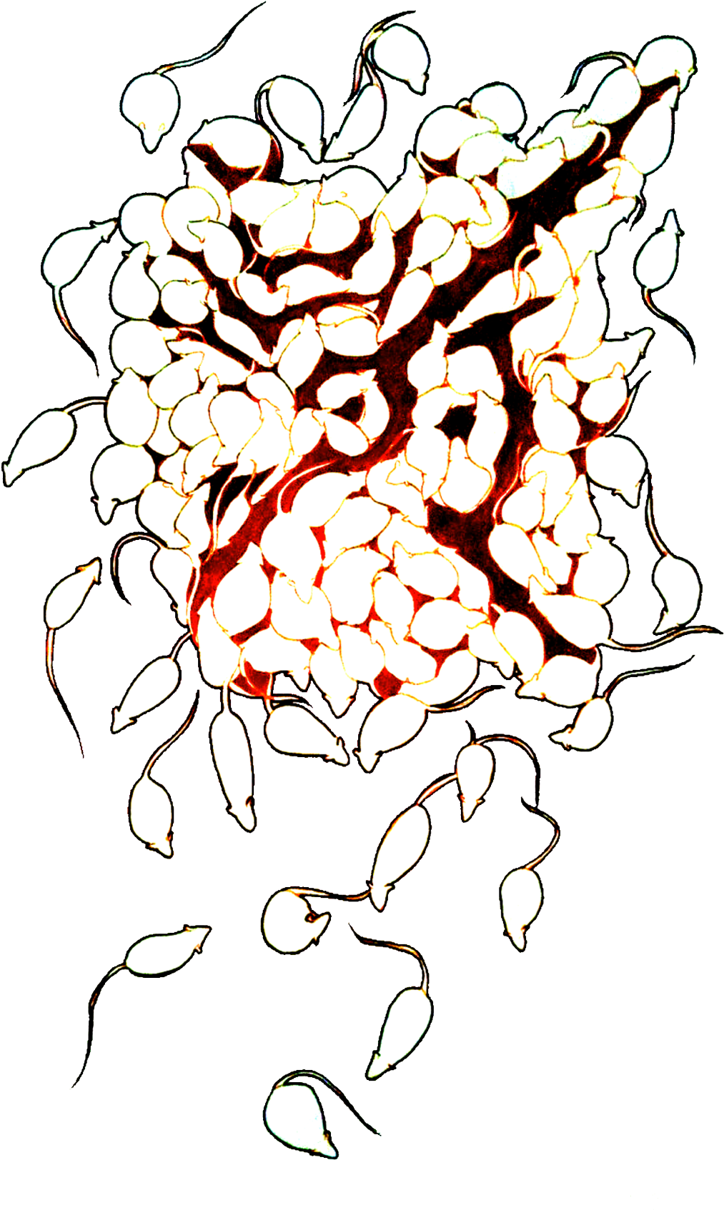 The Rat Plague- Dishonored Clipart (1280x1707), Png Download