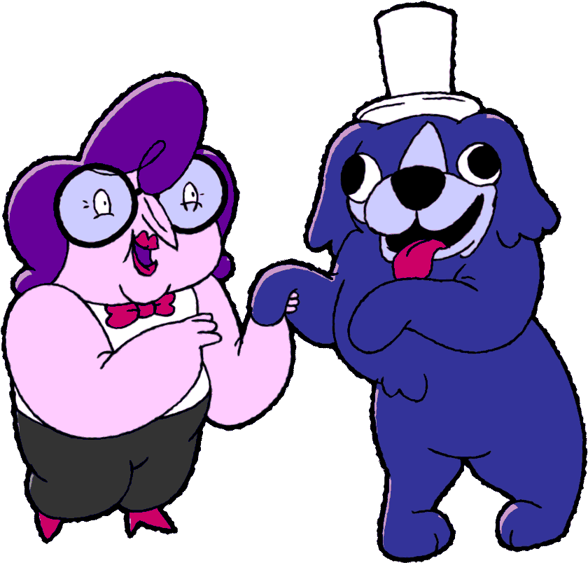 Special Gif Cartoon Characters Character Design Awesome Clipart (1152x1152), Png Download