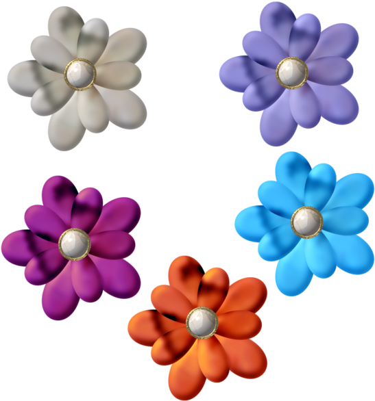 Fleurs Clipart (600x600), Png Download