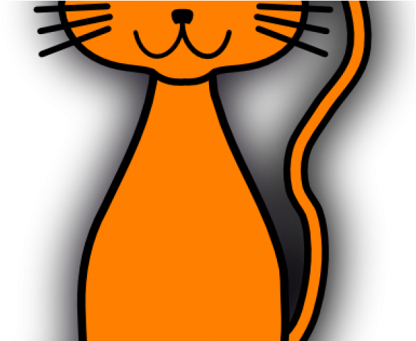 Orange Clipart Cats - Png Download (640x480), Png Download