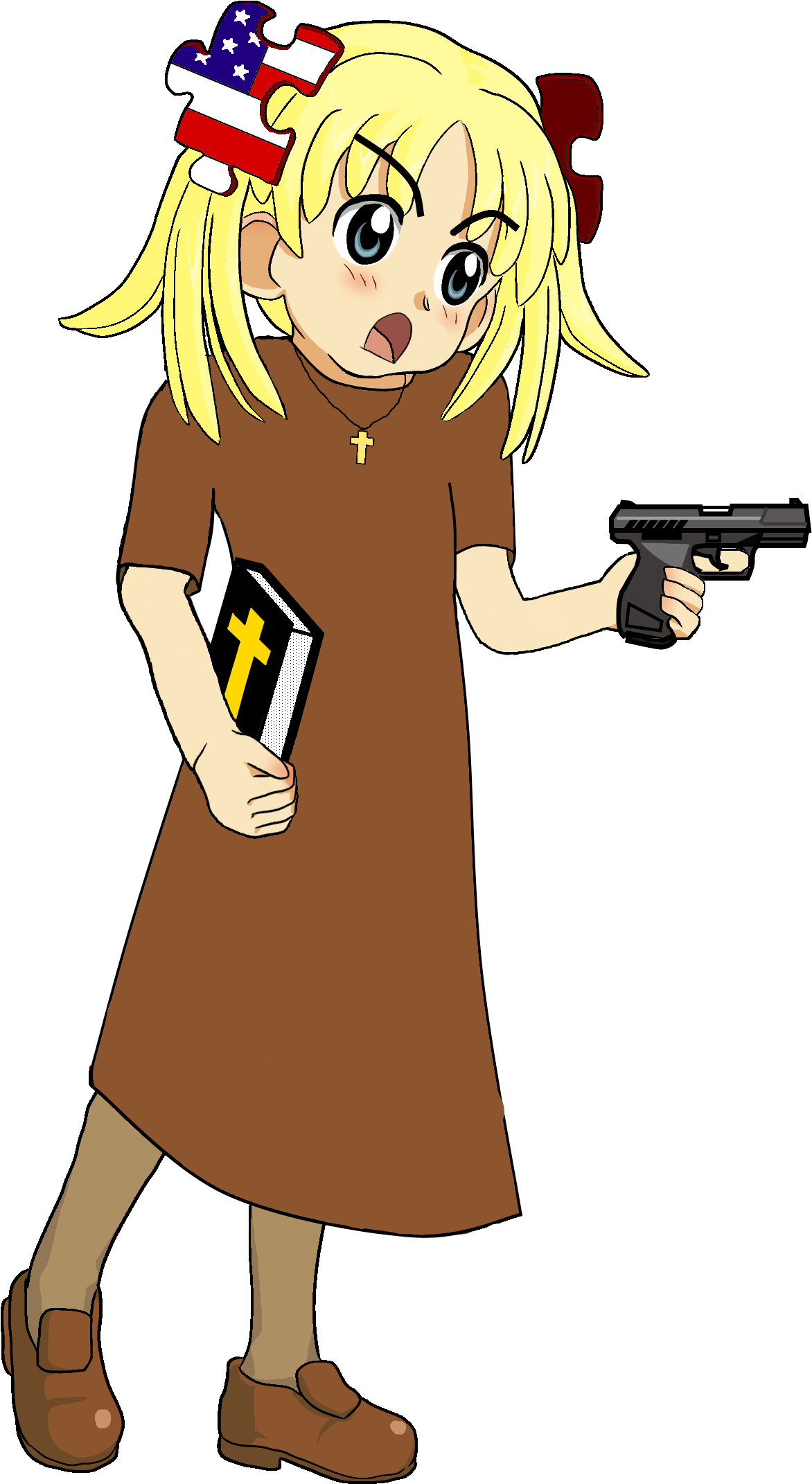 Conservape Tan Nra Clipart (1250x2200), Png Download