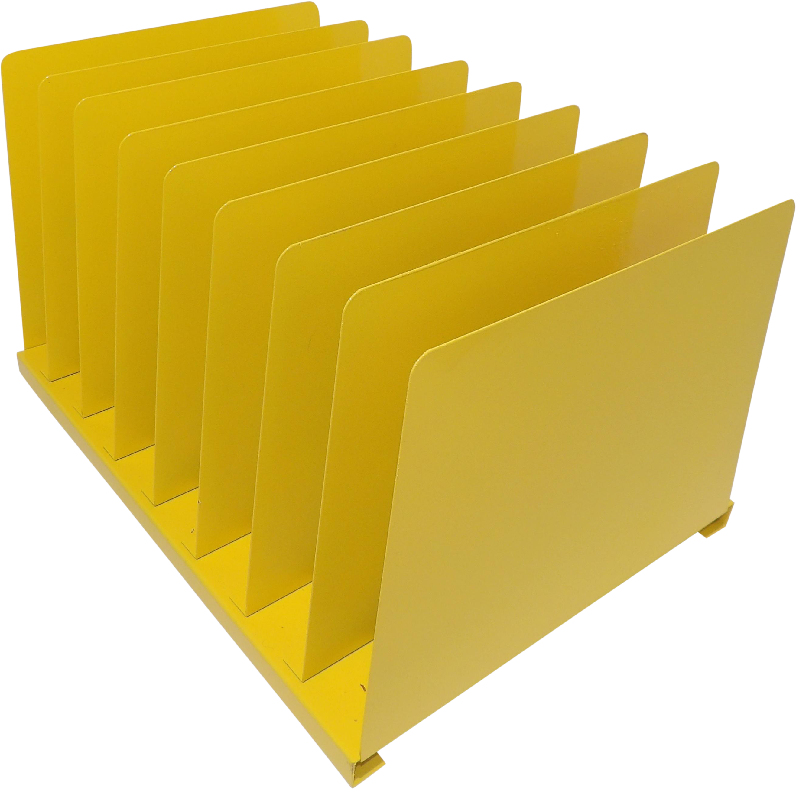 Mid Century Modern Yellow Metal File Clipart (2924x2899), Png Download