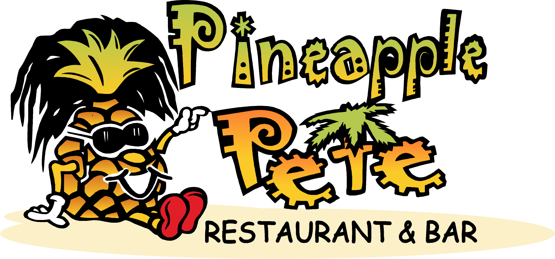 Pineapple Pete& Clipart (1851x863), Png Download
