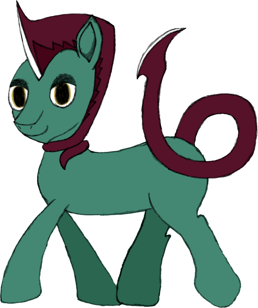 Minus, Colored, Derpibooru Exclusive, Earth Pony, Female, Clipart (859x1024), Png Download
