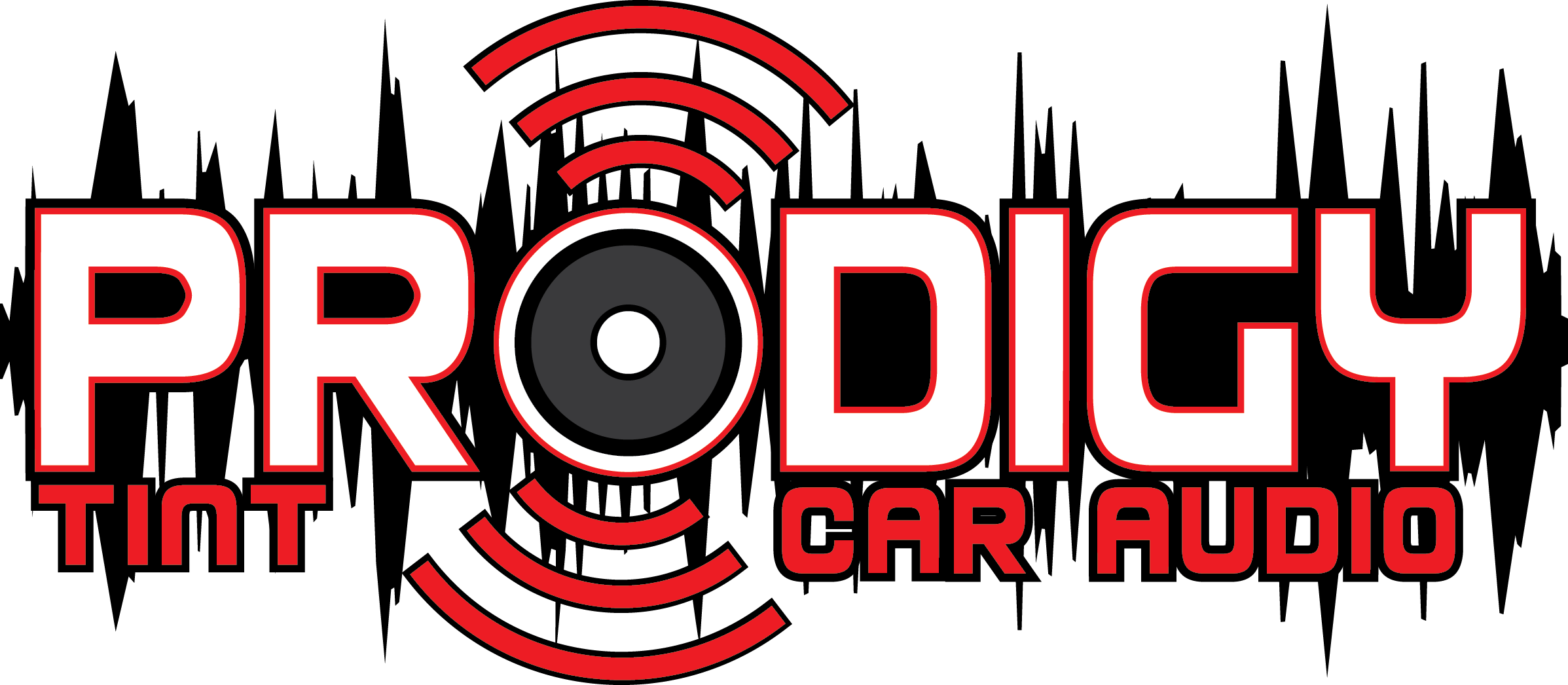 Prodigy Car Audio Clipart (2395x1046), Png Download